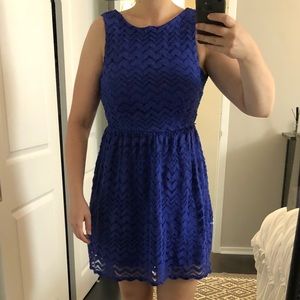 Francesca’s Fit and Flare Dress